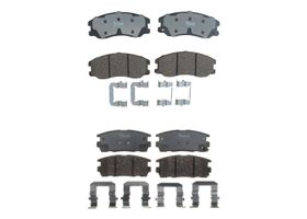 Kit De Balatas Cerámicas Delanteras Y Traseras Professional Grade