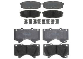 Kit De Balatas Cerámicas Delanteras Y Traseras Professional Grade