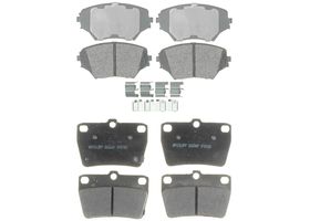 Kit De Balatas Cerámicas Delanteras Y Traseras Professional Grade