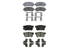 Kit De Balatas Cerámicas Delanteras Y Traseras Professional Grade