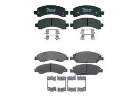 Kit De Balatas Cerámicas Delanteras Y Traseras Professional Grade