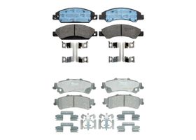 Kit De Balatas Cerámicas Delanteras Y Traseras Professional Grade