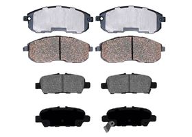 Kit De Balatas Cerámicas Delanteras Y Traseras Professional Grade