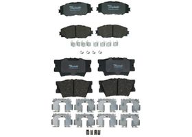 Kit De Balatas Cerámicas Delanteras Y Traseras Professional Grade