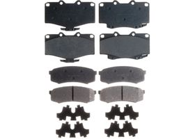 Kit De Balatas Cerámicas Delanteras Y Traseras Professional Grade