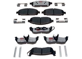 Kit De Balatas Híbridas Delanteras Y Traseras Element 3