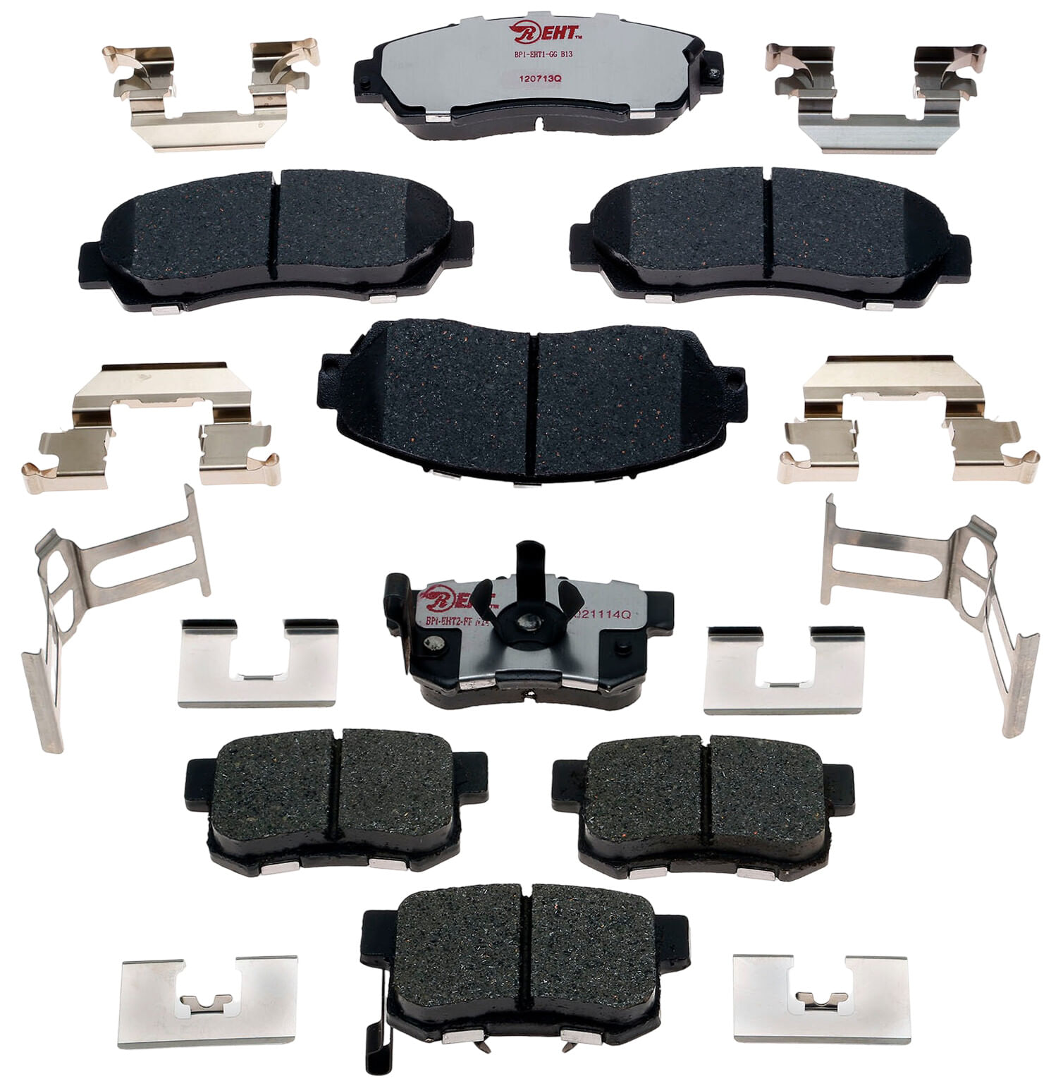 Kit De Balatas Híbridas Delanteras Y Traseras Element 3