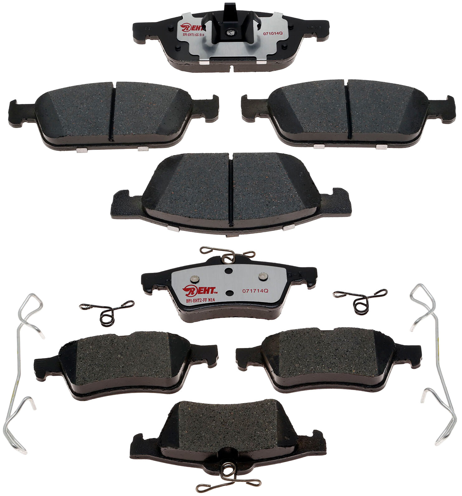 Kit De Balatas Híbridas Delanteras Y Traseras Element 3