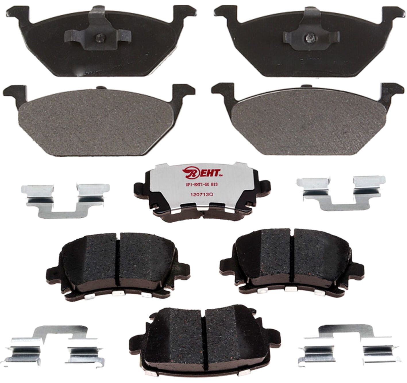 Kit De Balatas Híbridas Delanteras Y Traseras Element 3