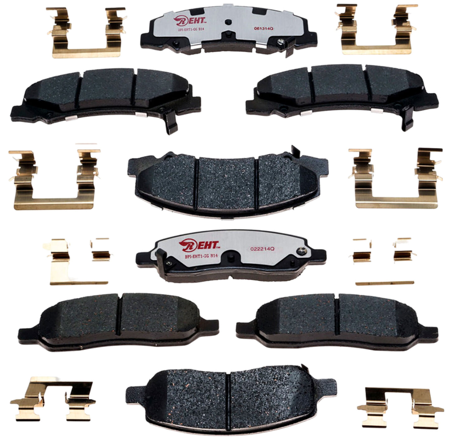 Kit De Balatas Híbridas Delanteras Y Traseras Element 3