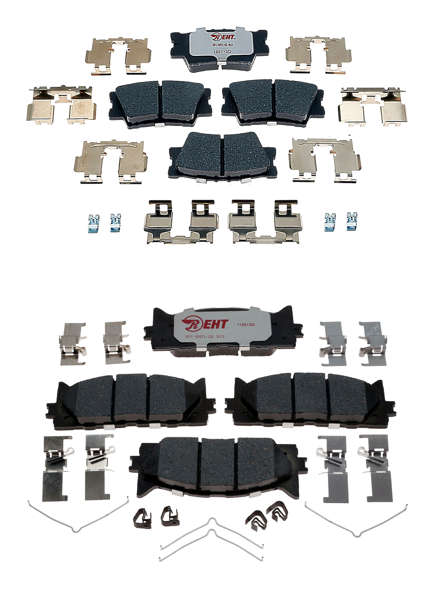 Kit De Balatas Híbridas Delanteras Y Traseras Element 3