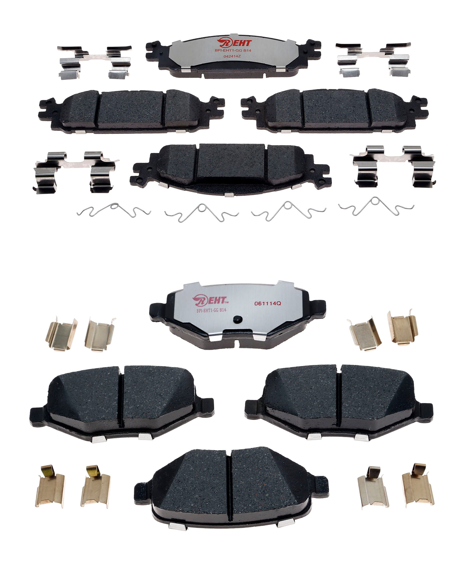 Kit De Balatas Híbridas Delanteras Y Traseras Element 3