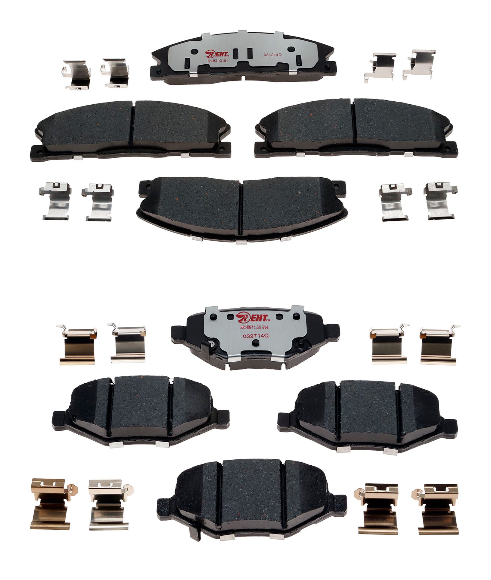 Kit De Balatas Híbridas Delanteras Y Traseras Element 3