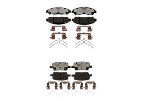 Kit De Balatas Híbridas Delanteras Y Traseras Element 3