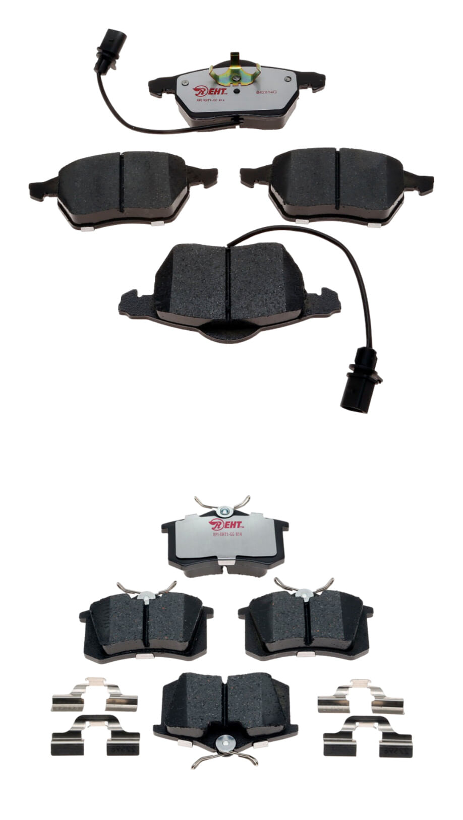 Kit De Balatas Híbridas Delanteras Y Traseras Element 3