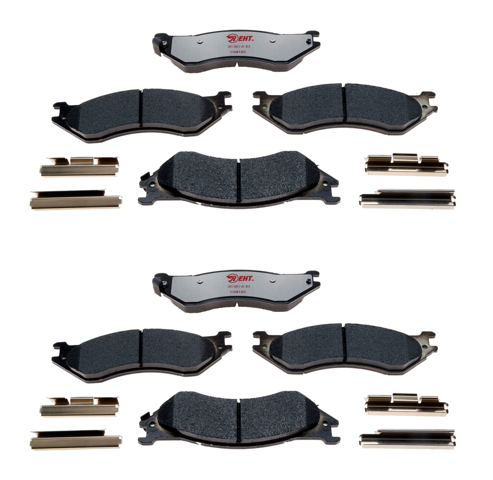 Kit De Balatas Híbridas Delanteras Y Traseras Element 3