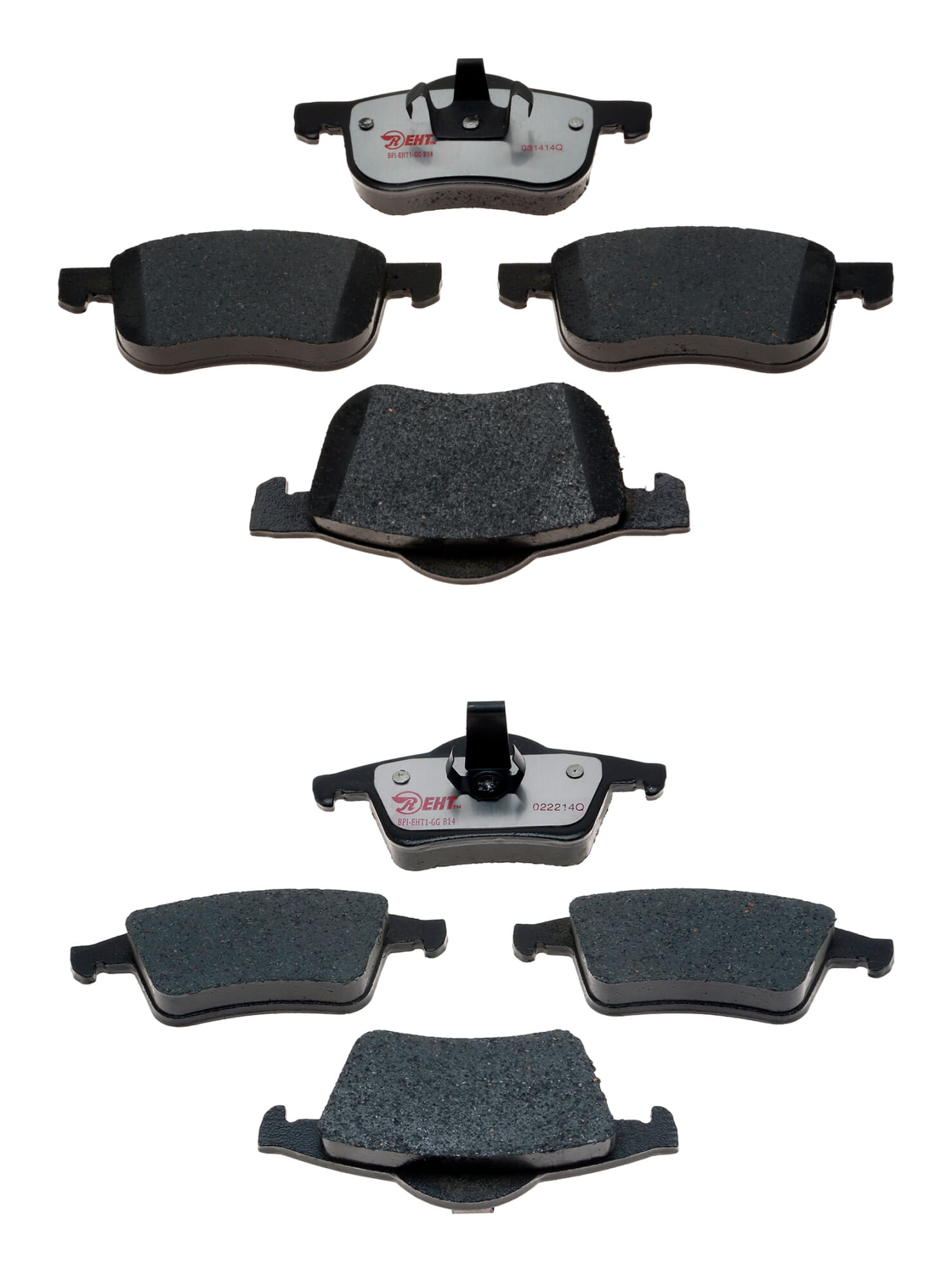 Kit De Balatas Híbridas Delanteras Y Traseras Element 3