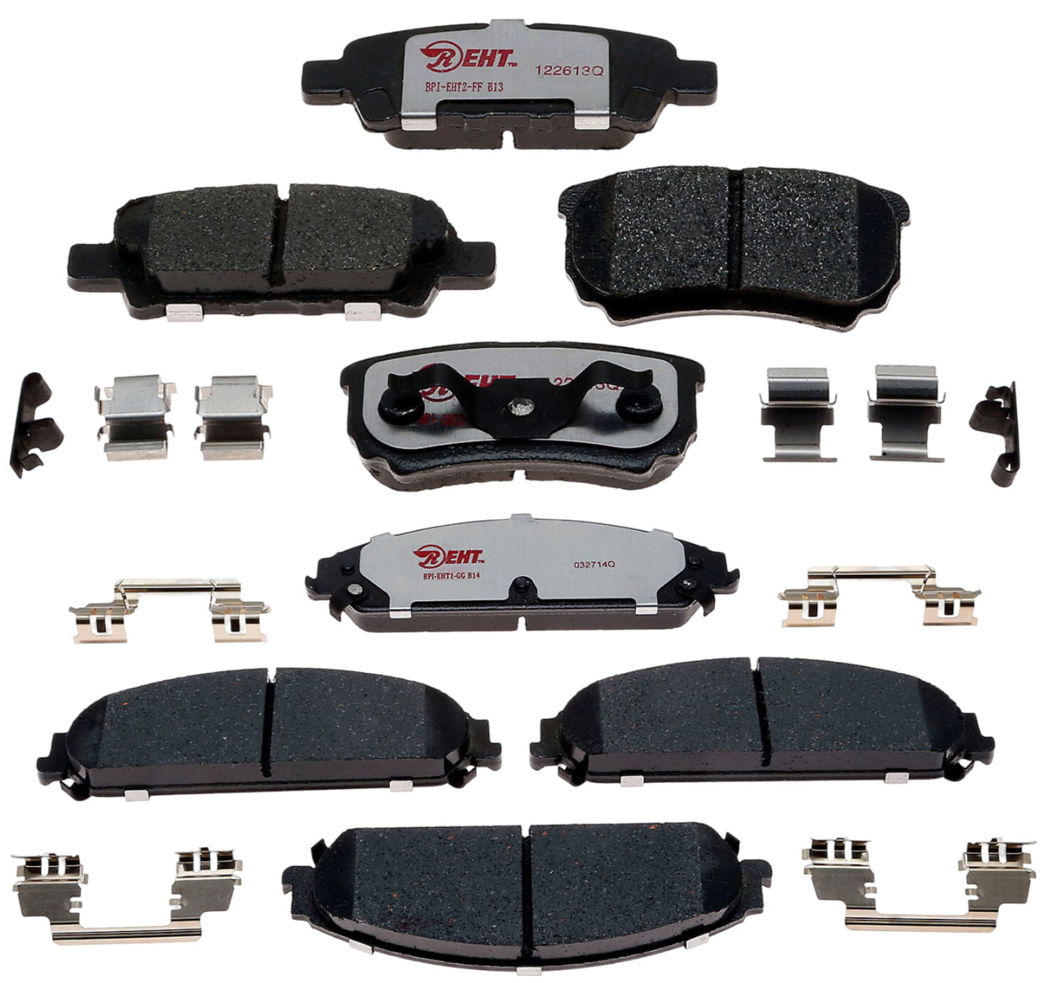 Kit De Balatas Híbridas Delanteras Y Traseras Element 3