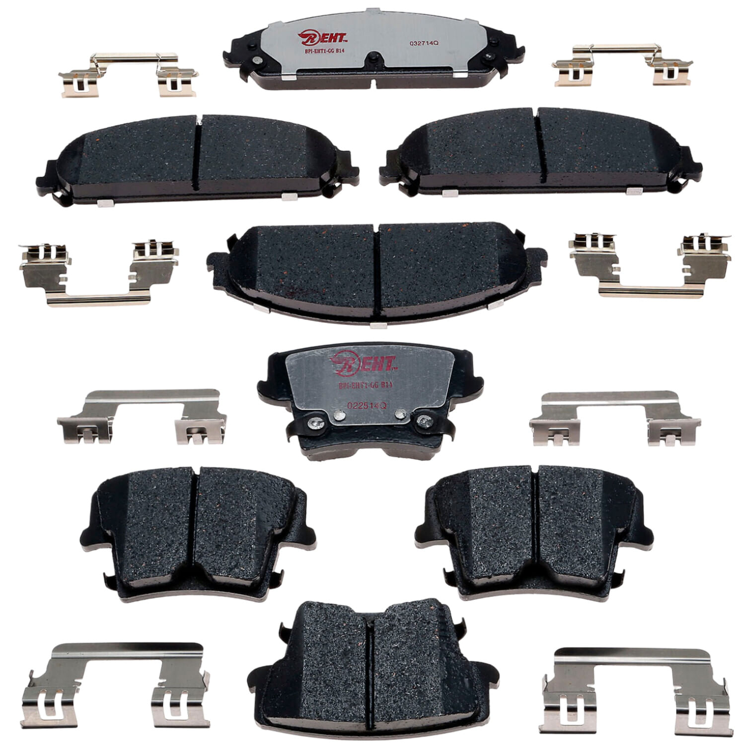 Kit De Balatas Híbridas Delanteras Y Traseras Element 3