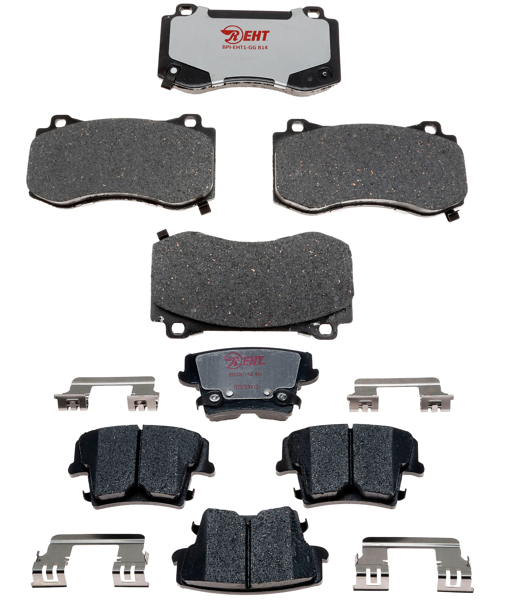 Kit De Balatas Híbridas Delanteras Y Traseras Element 3
