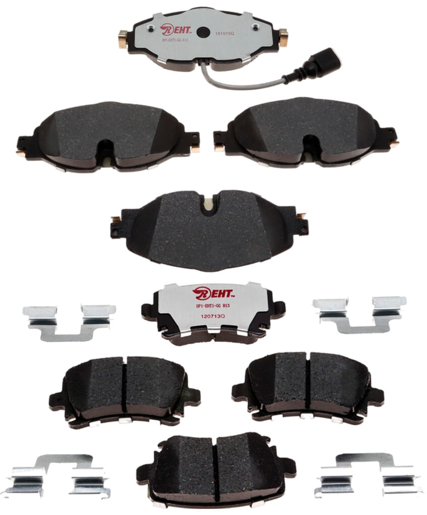 Kit De Balatas Híbridas Delanteras Y Traseras Element 3