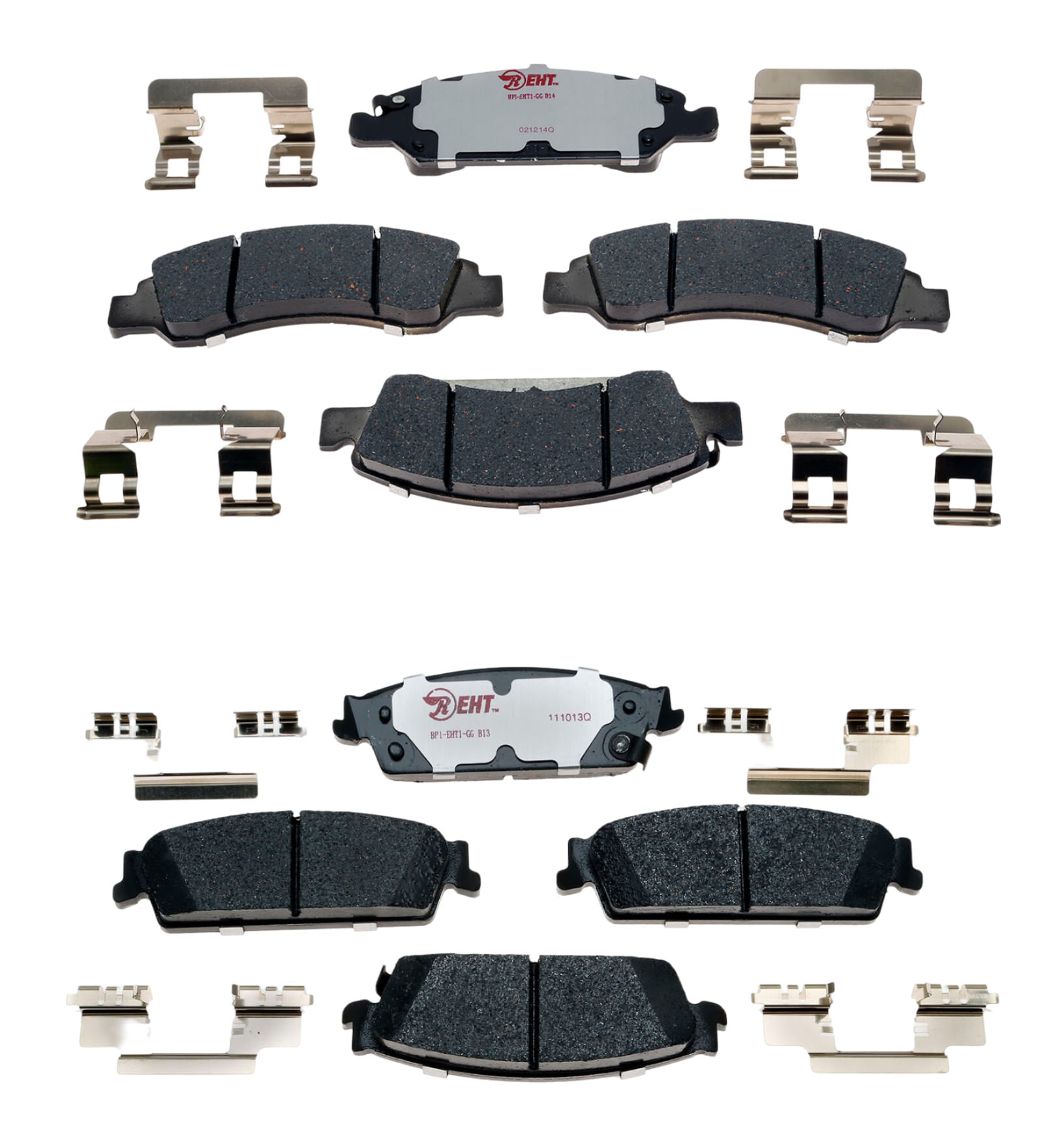 Kit De Balatas Híbridas Delanteras Y Traseras Element 3