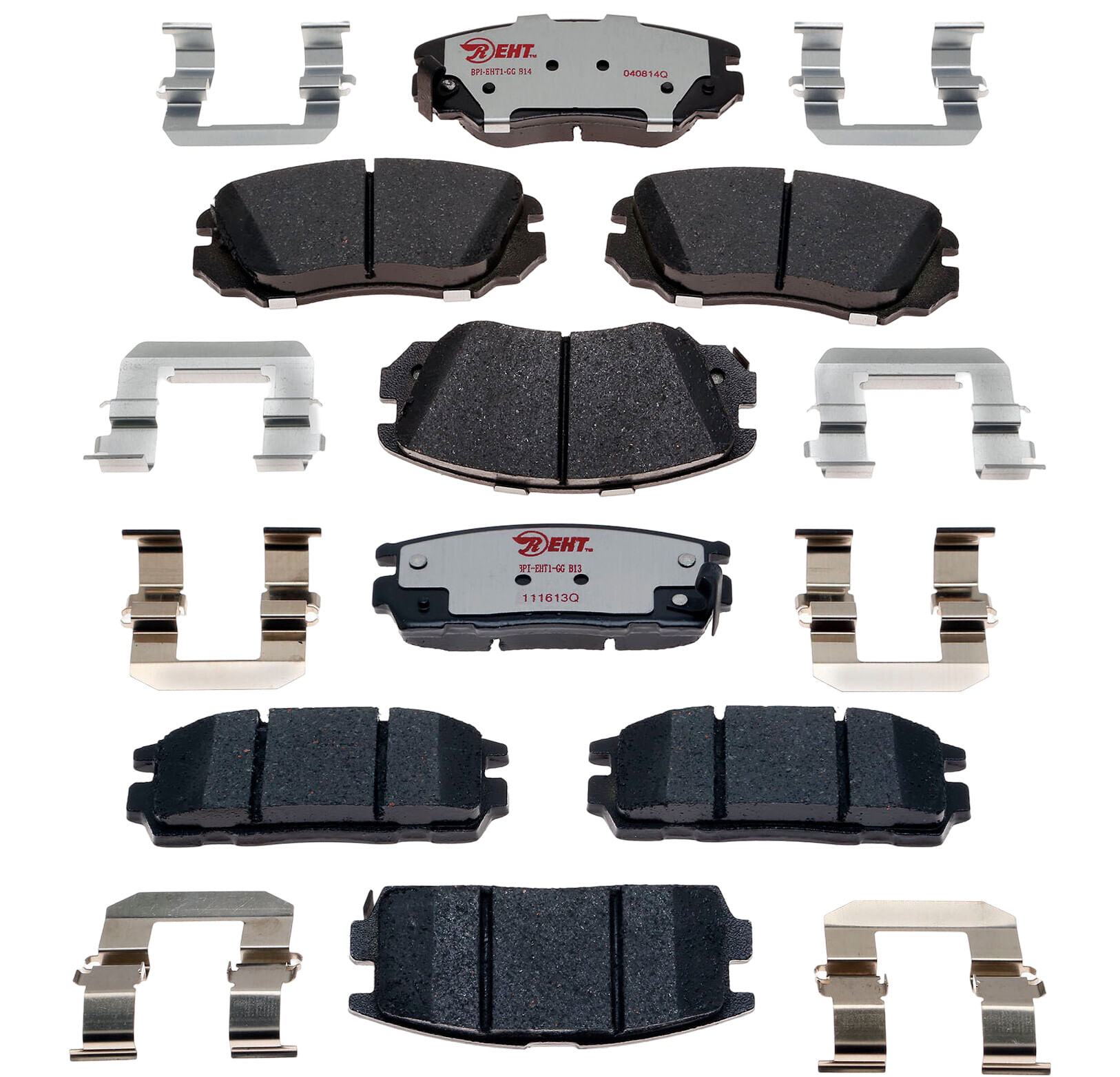 Kit De Balatas Híbridas Delanteras Y Traseras Element 3