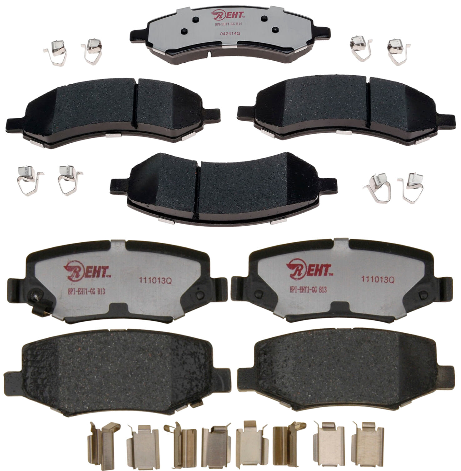 Kit De Balatas Híbridas Delanteras Y Traseras Element 3
