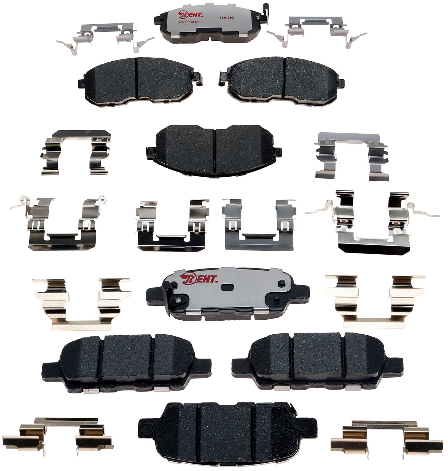 Kit De Balatas Híbridas Delanteras Y Traseras Element 3