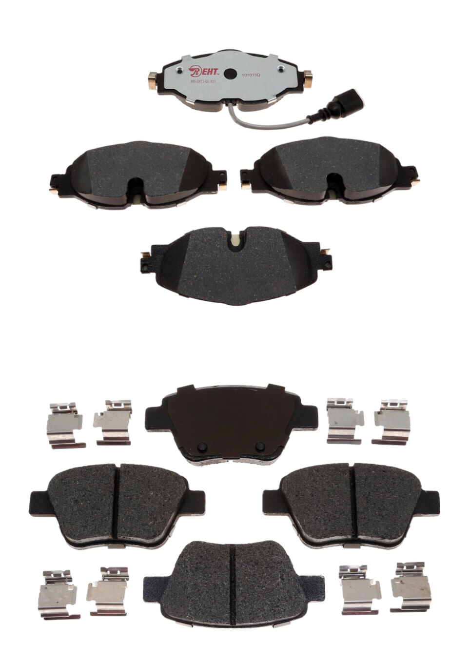 Kit De Balatas Híbridas Delanteras Y Traseras Element 3