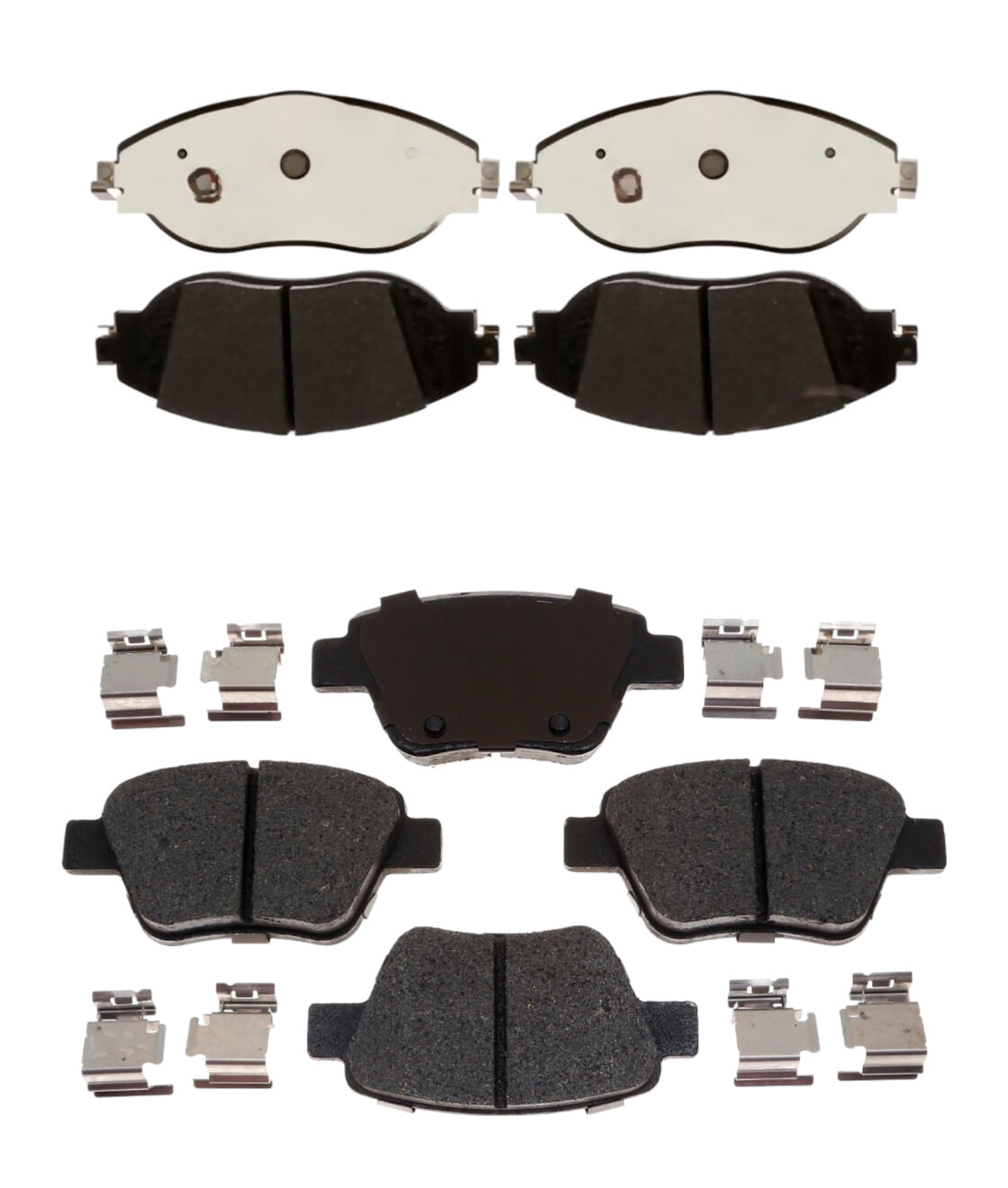 Kit De Balatas Híbridas Delanteras Y Traseras Element 3
