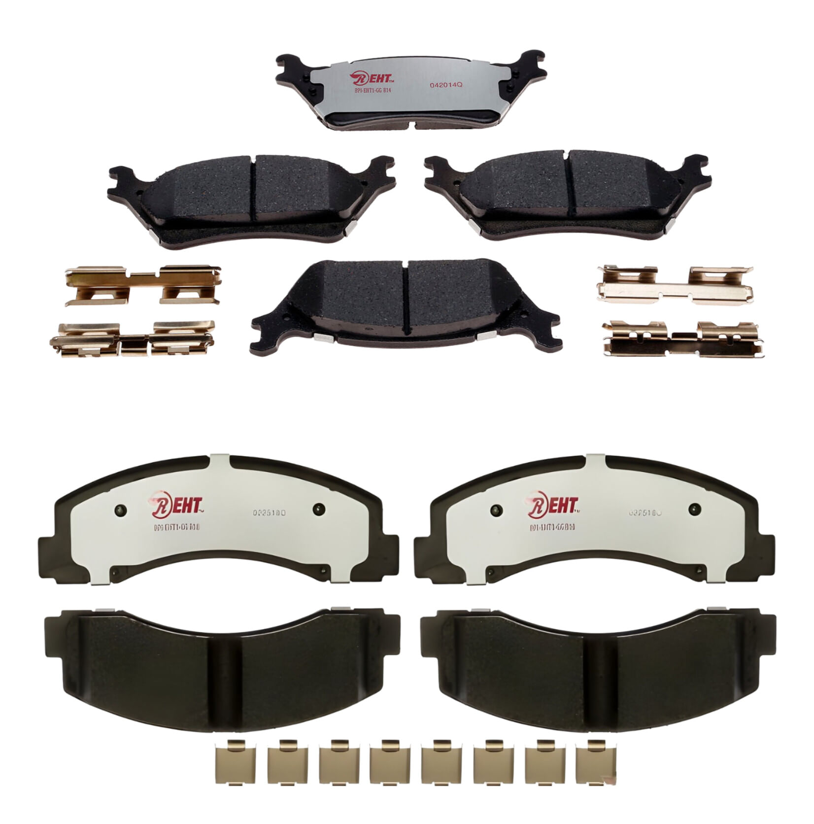 Kit De Balatas Híbridas Delanteras Y Traseras Element 3