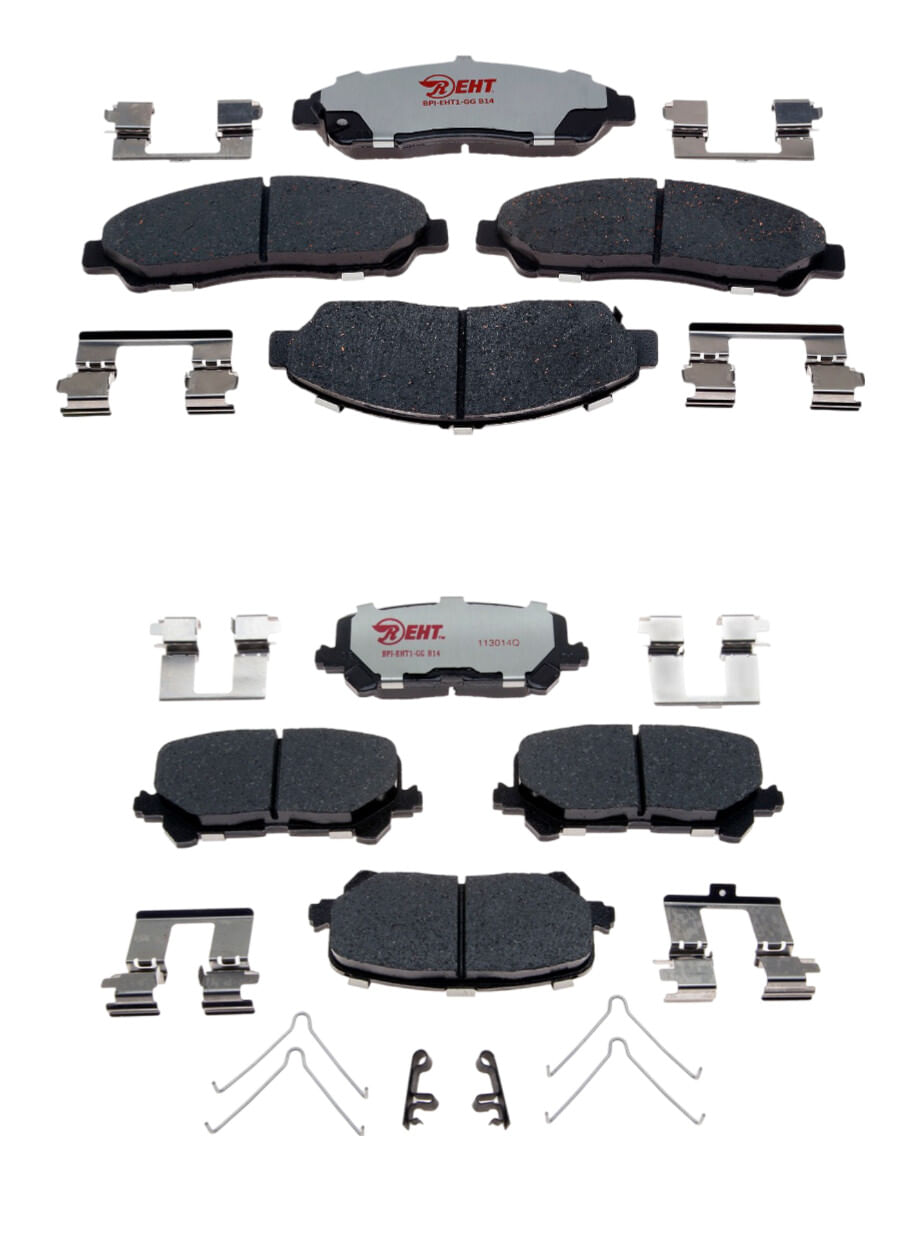 Kit De Balatas Híbridas Delanteras Y Traseras Element 3