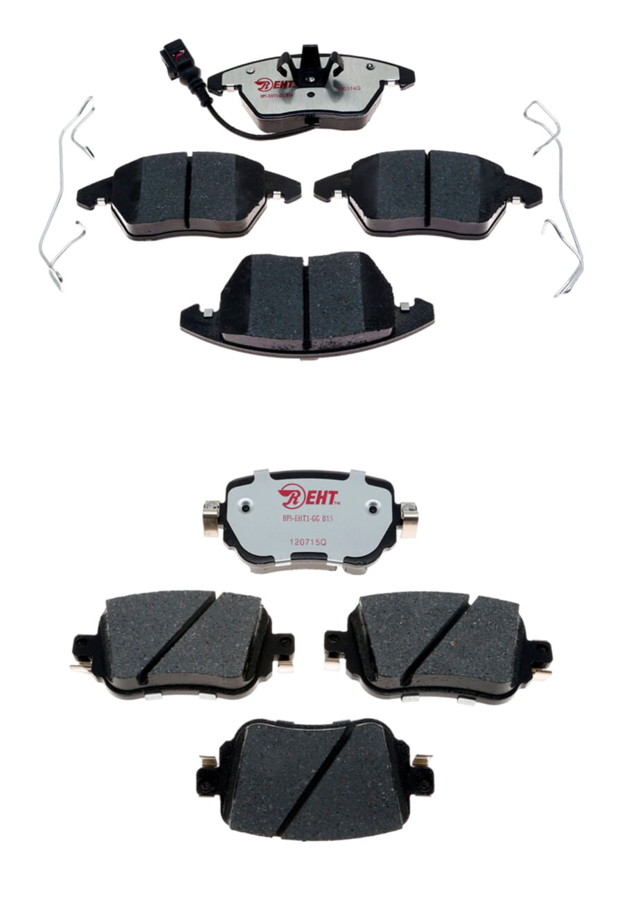 Kit De Balatas Híbridas Delanteras Y Traseras Element 3