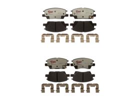 Kit De Balatas Híbridas Delanteras Y Traseras Element 3