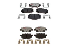 Kit De Balatas Híbridas Delanteras Y Traseras Element 3