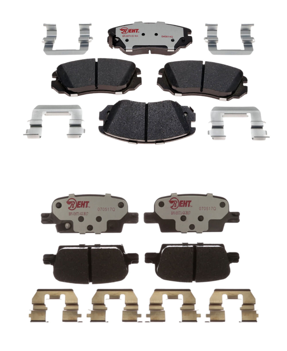 Kit De Balatas Híbridas Delanteras Y Traseras Element 3