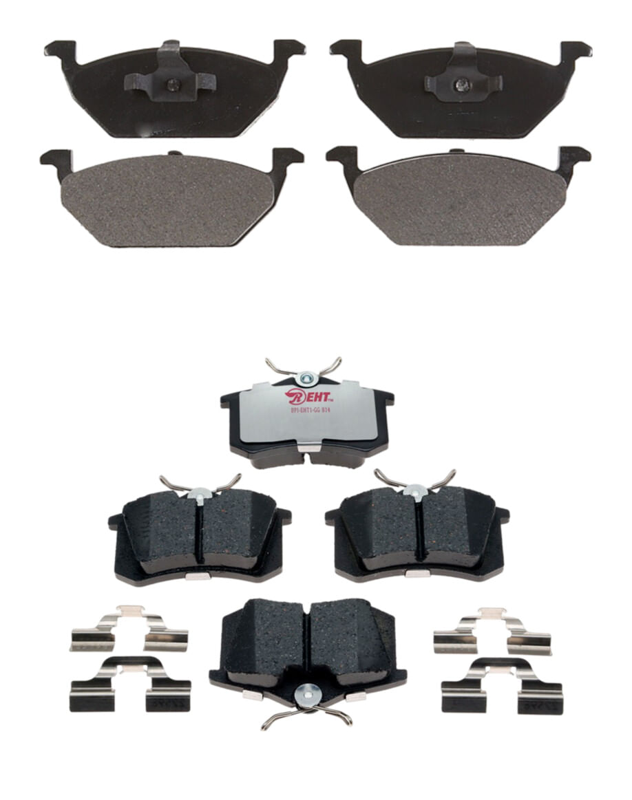 Kit De Balatas Híbridas Delanteras Y Traseras Element 3
