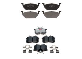 Kit De Balatas Híbridas Delanteras Y Traseras Element 3
