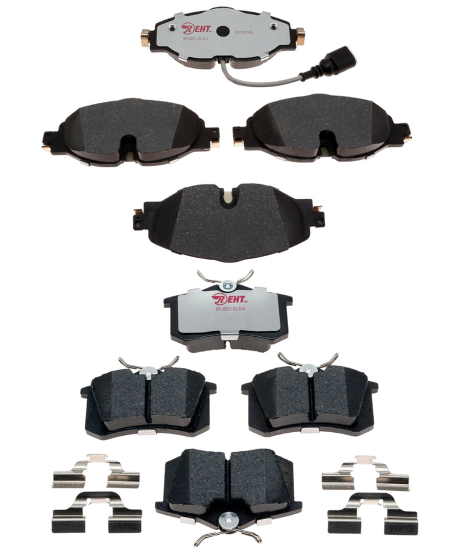 Kit De Balatas Híbridas Delanteras Y Traseras Element 3