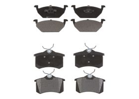 Kit De Balatas Híbridas Delanteras Y Traseras Element 3