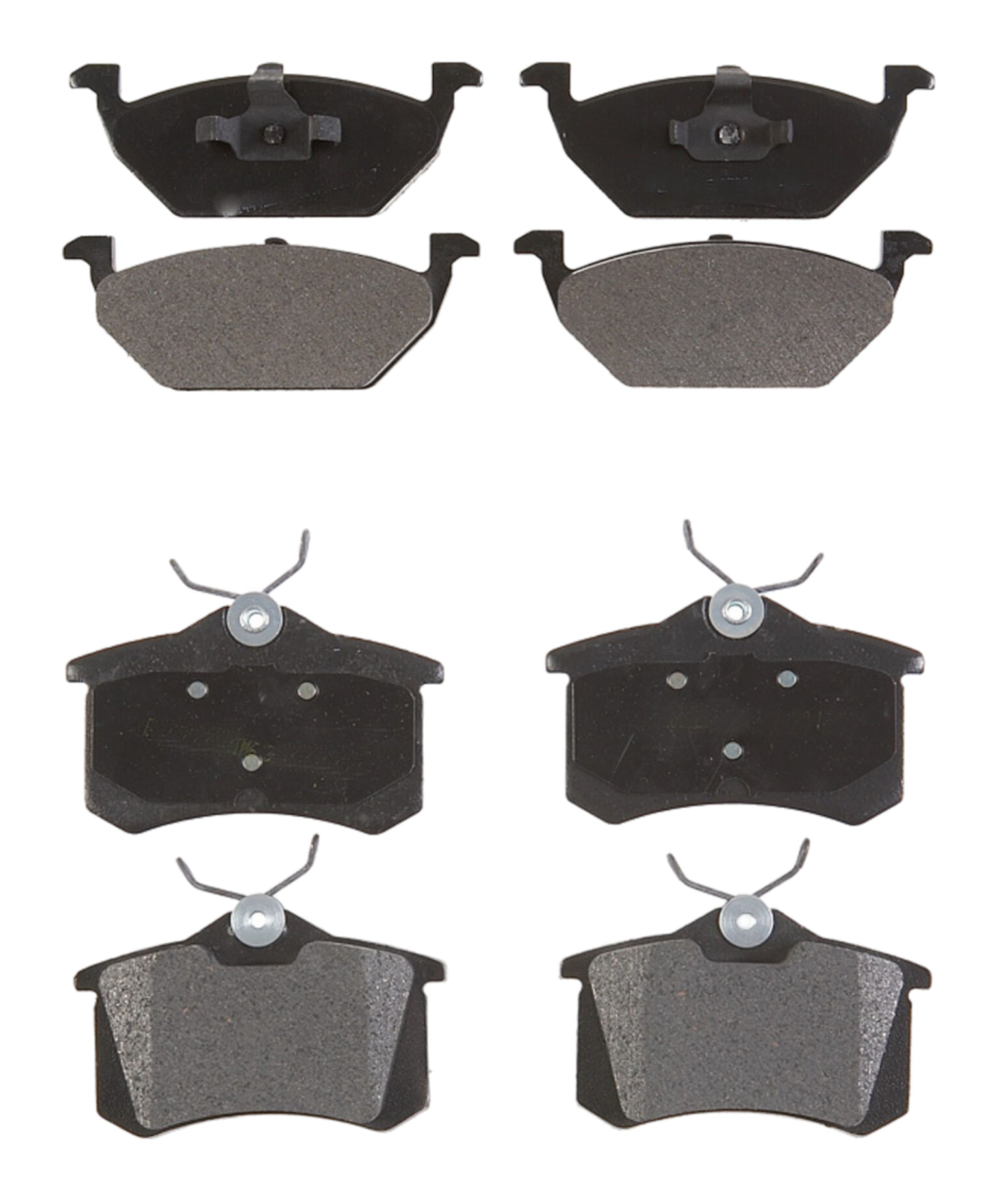 Kit De Balatas Híbridas Delanteras Y Traseras Element 3