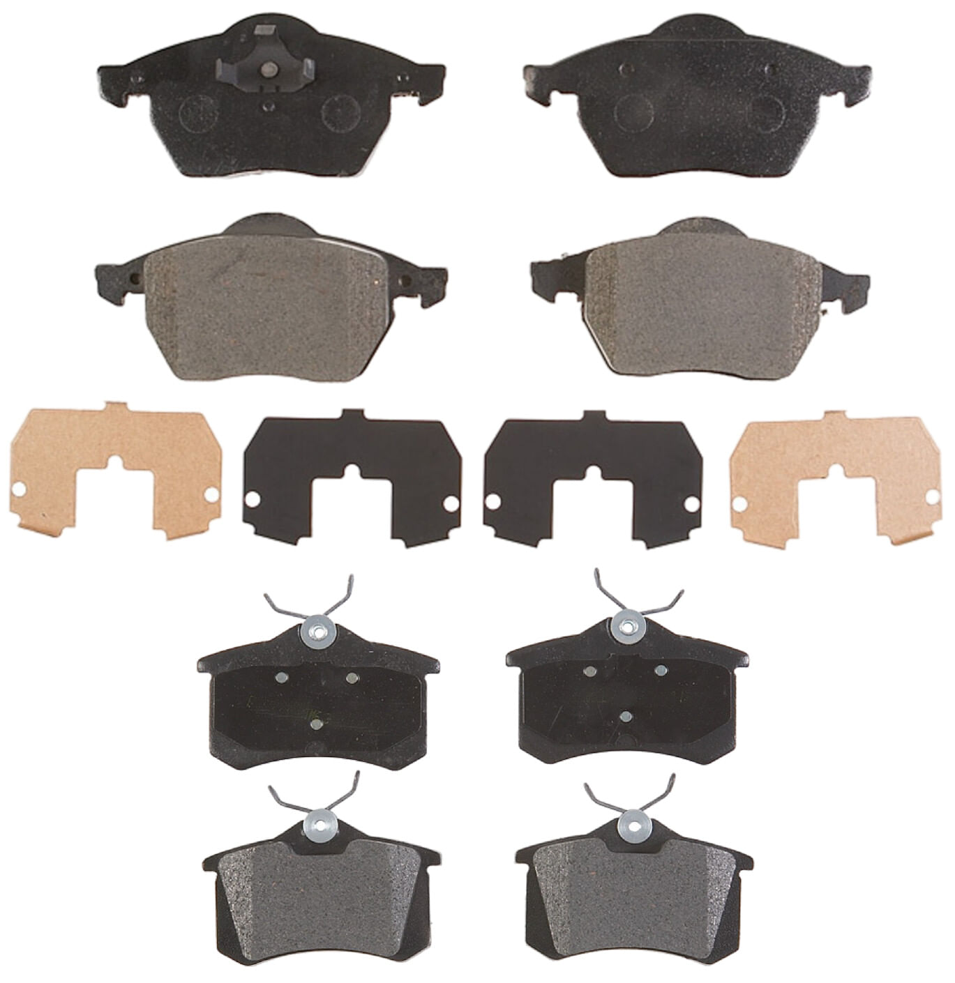 Kit De Balatas Híbridas Delanteras Y Traseras Element 3
