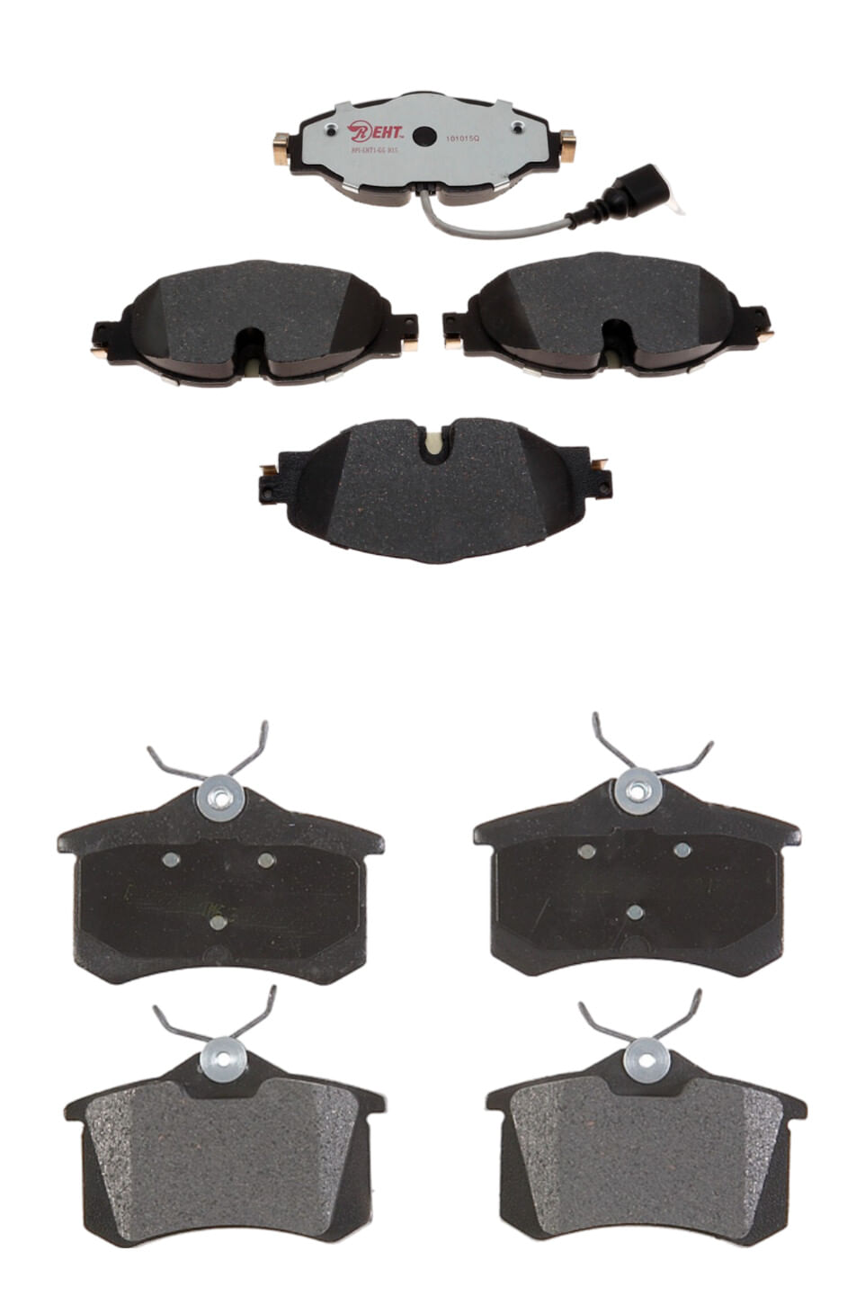 Kit De Balatas Híbridas Delanteras Y Traseras Element 3
