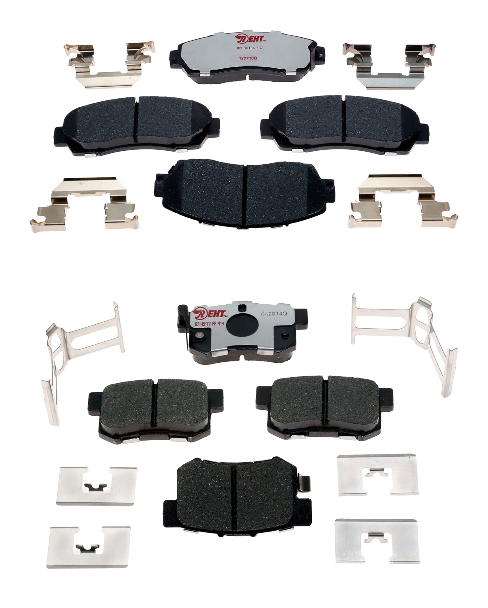 Kit De Balatas Híbridas Delanteras Y Traseras Element 3