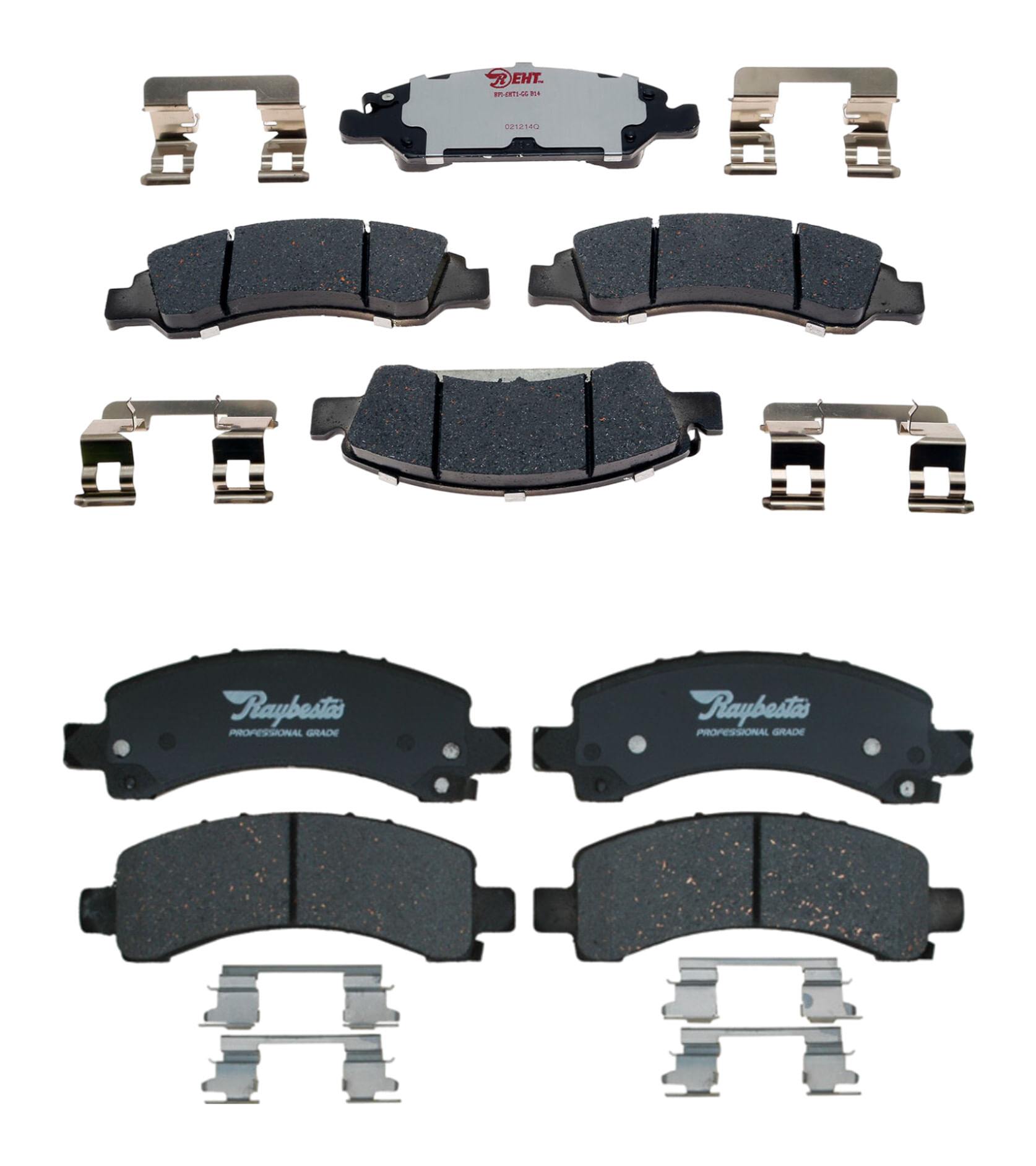 Kit De Balatas Híbridas Delanteras Y Traseras Element 3
