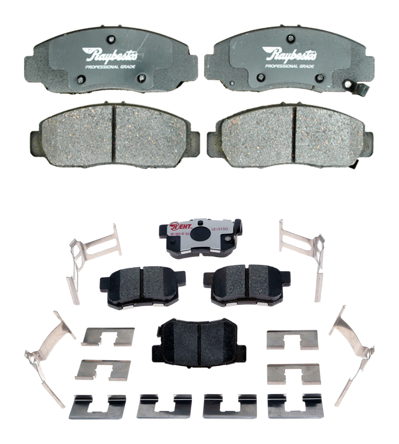 Kit De Balatas Híbridas Delanteras Y Traseras Element 3