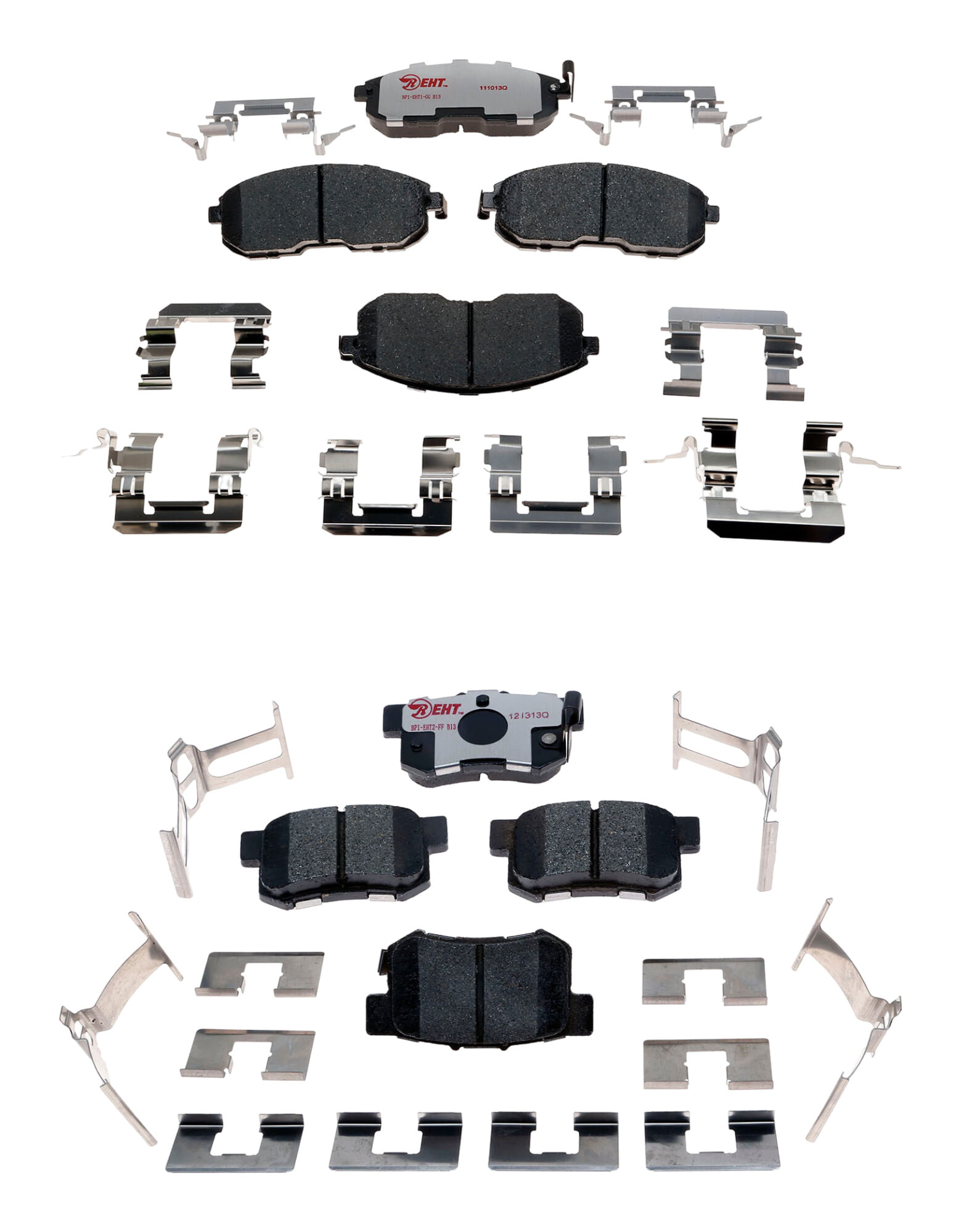 Kit De Balatas Híbridas Delanteras Y Traseras Element 3