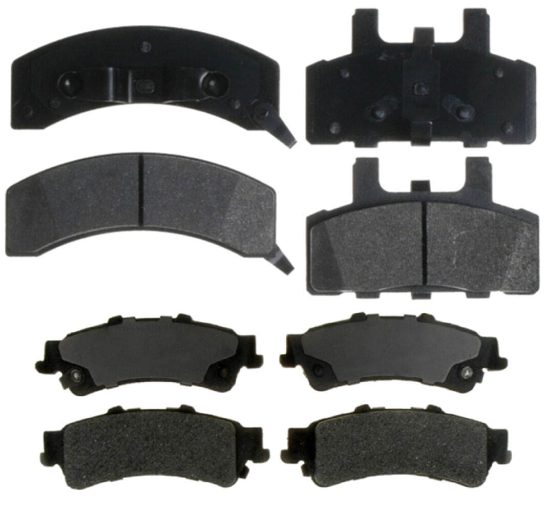 Kit De Balatas Semimetálicas Delanteras Y Traseras Service Grade