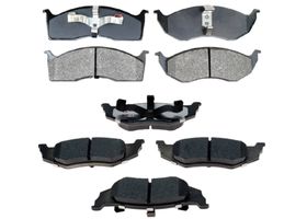 Kit De Balatas Semimetálicas Delanteras Y Traseras Service Grade